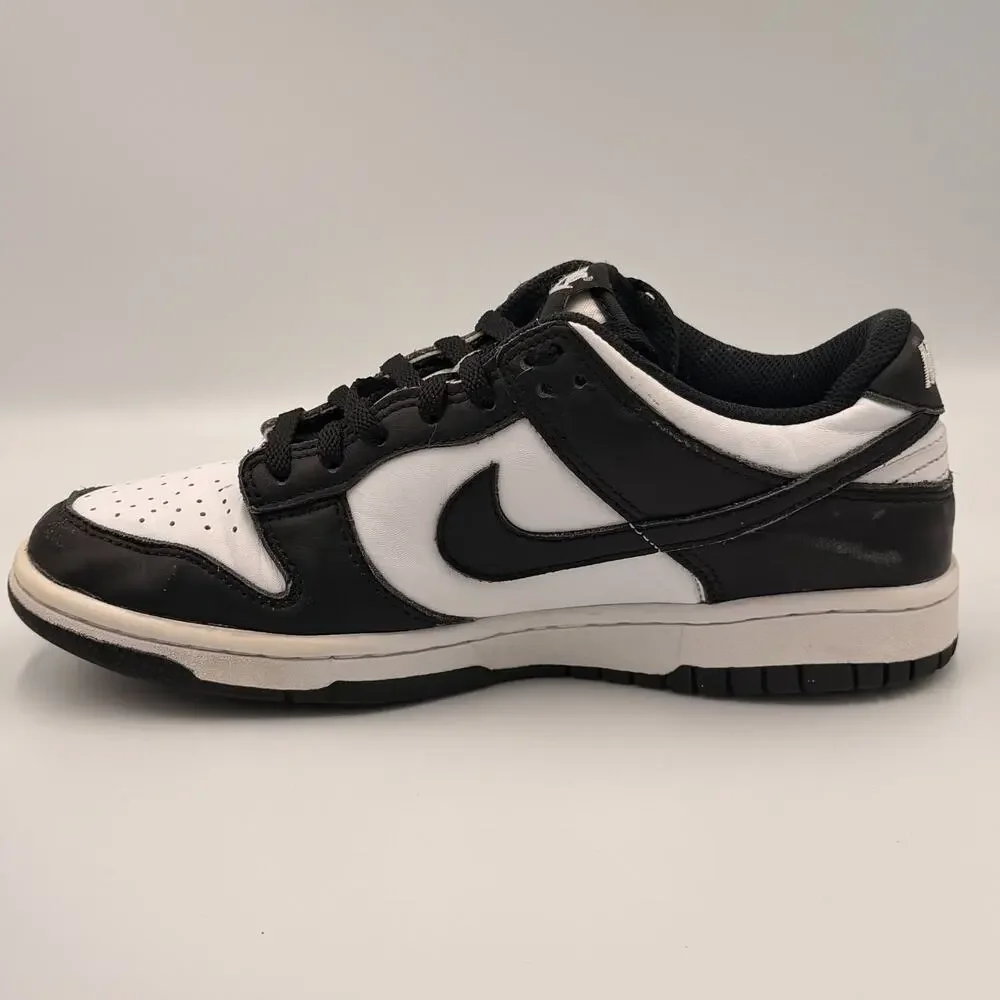 Nike Dunk Low GS Black White Panda Sneakers Size US 6.5Y